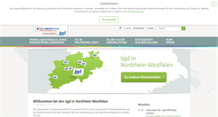 Desktop Screenshot of freiwilligesjahr-nrw.ijgd.de