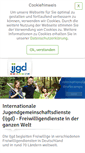 Mobile Screenshot of ijgd.de